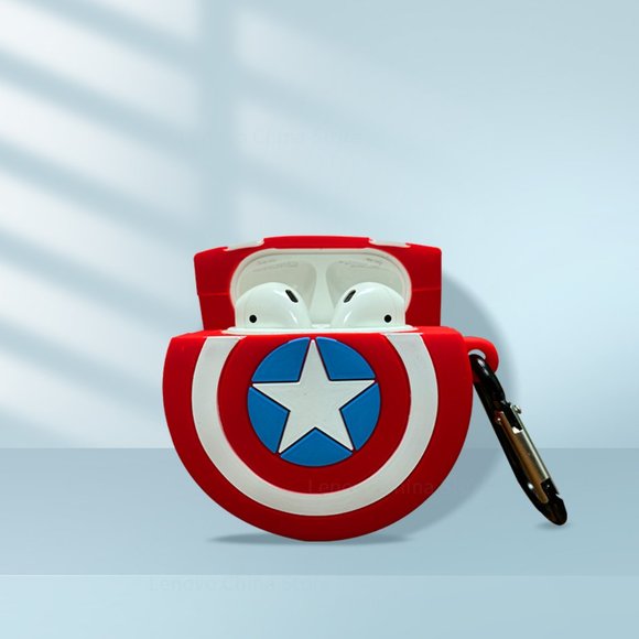 Captain America Airpod Case - Picture 5 of 5